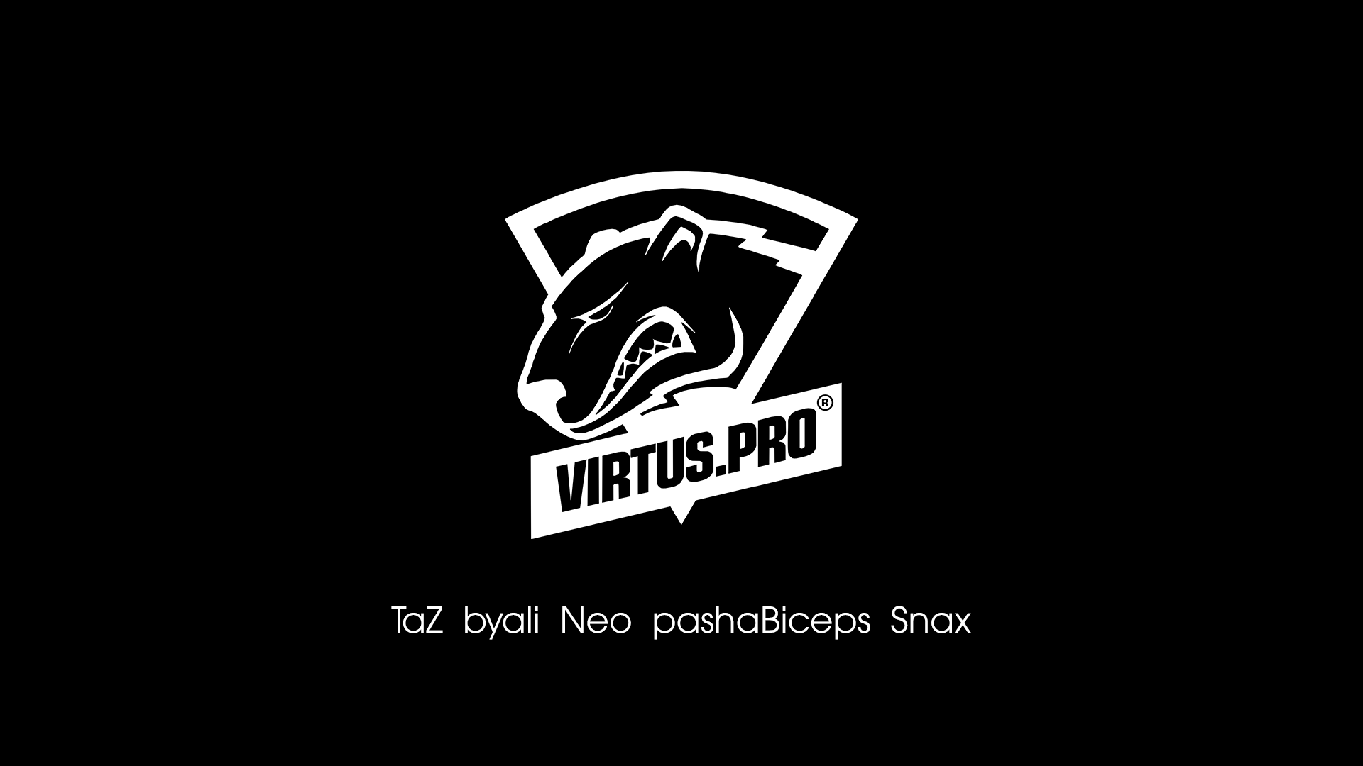 Virtus.pro black/white wallpaper