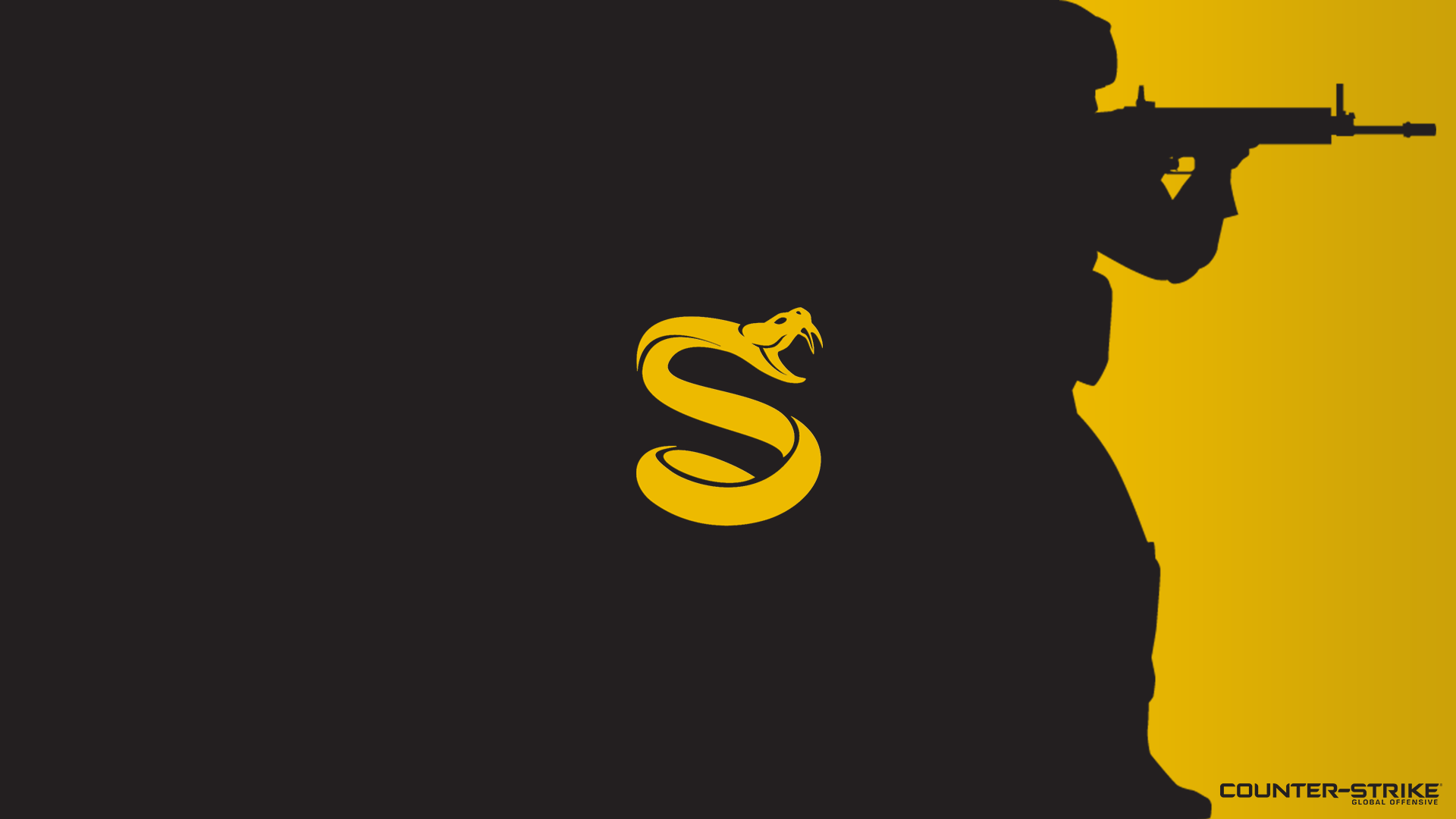Black with logo - Splyce wallpaper